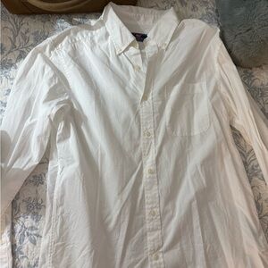 Vineyard Vines White Mens Button down size medium.